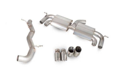 Scorpion Exhaust Non-Res Cat-Back Non-Valved VW Golf MK7 R 14-16-SVWS044D