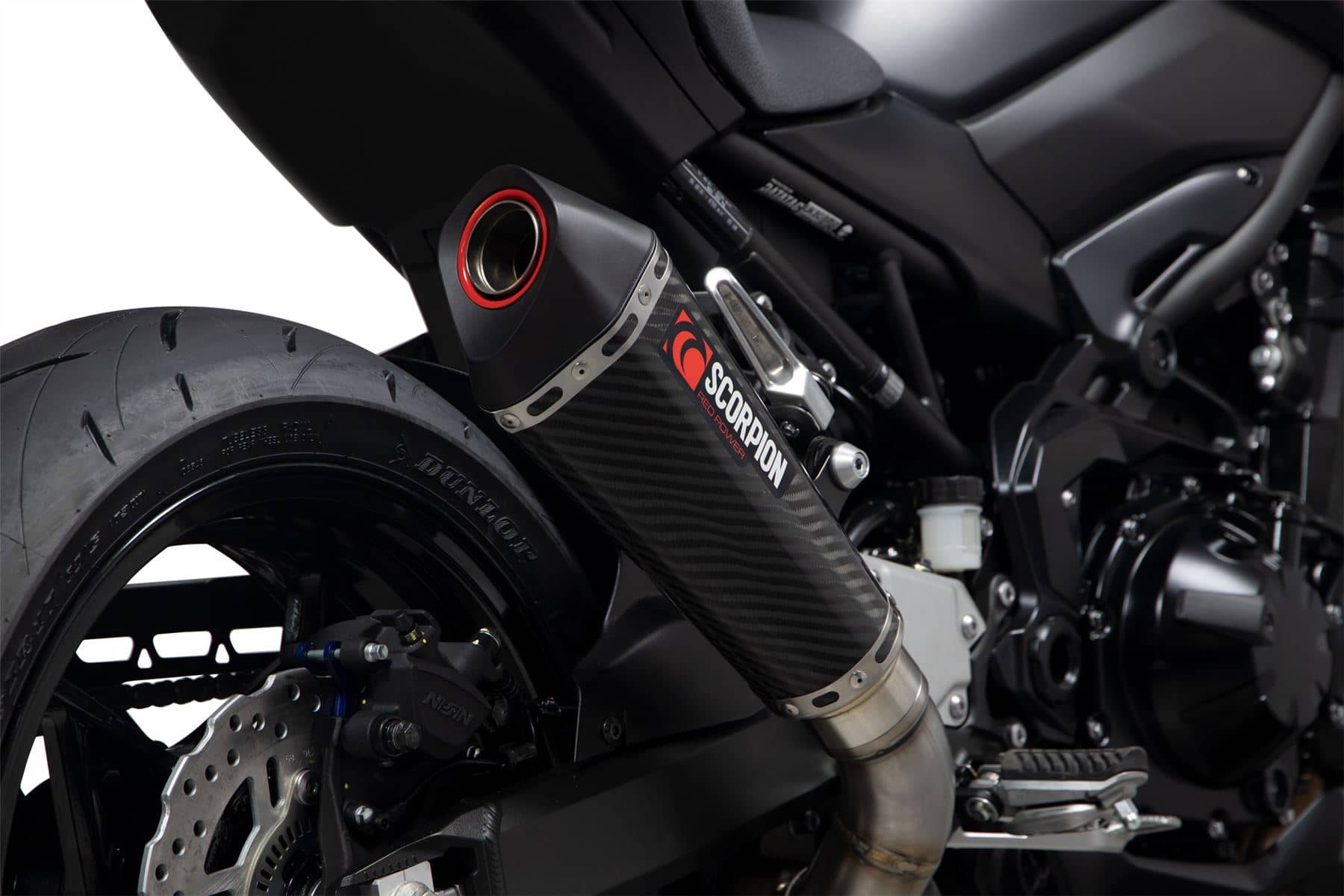 Scorpion Exhaust Serket Slip-on Carbon Fibre Kawasaki Z900 2020 - 2022-RKA136CEO