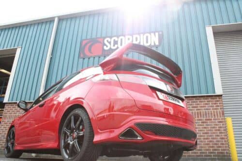 Scorpion Exhaust Res Cat-Back Honda Civic Type R FN207-12-SHD011