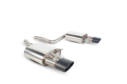 Scorpion Exhaust Rear Silencer Only (Black) Audi RS4 4.2 V8 B7 06-08