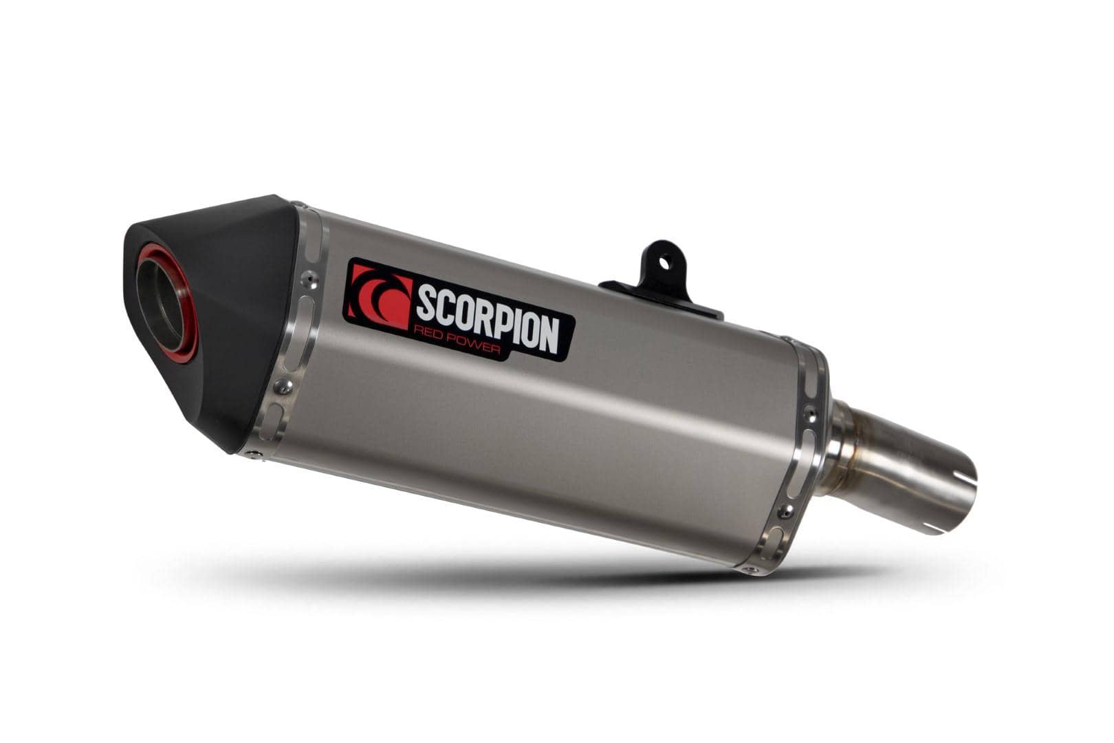 Scorpion Exhaust Serket Parallel Slip-on Titanium Yamaha Tenere 700 2019-2020