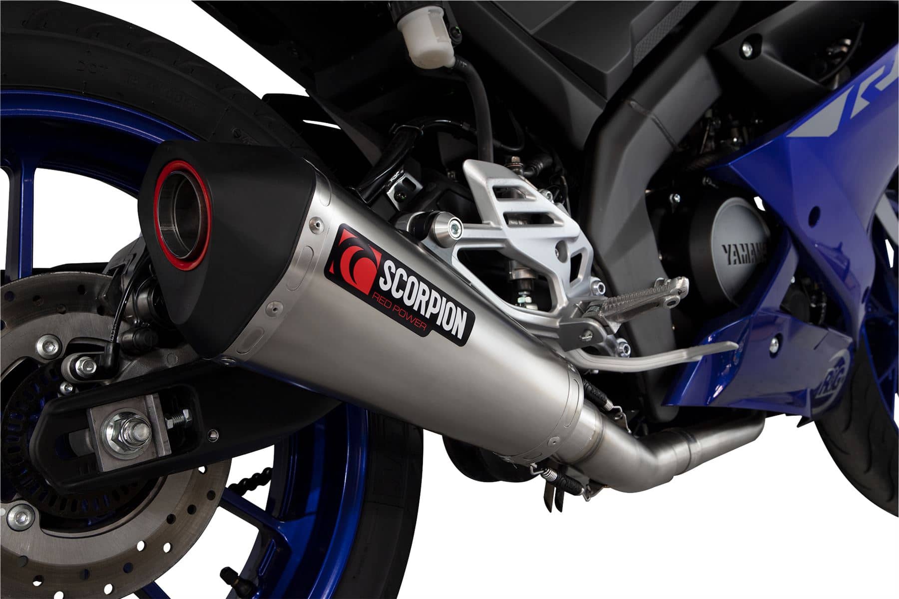 Scorpion Titanium Serket Full Exhaust System Yamaha YZF-R125 2021-22-RYA115SYSTEO
