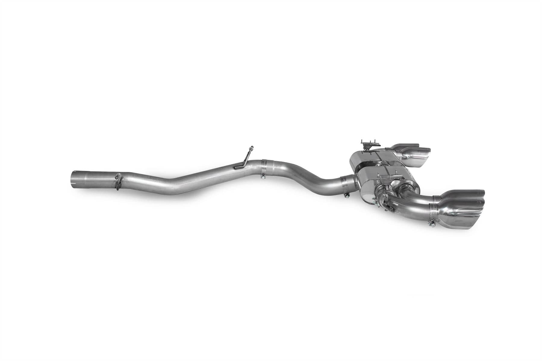 Scorpion Exhaust Non-res cat-gpf back with valves Audi S3 8Y Sportback 2020-2021-SAUS093