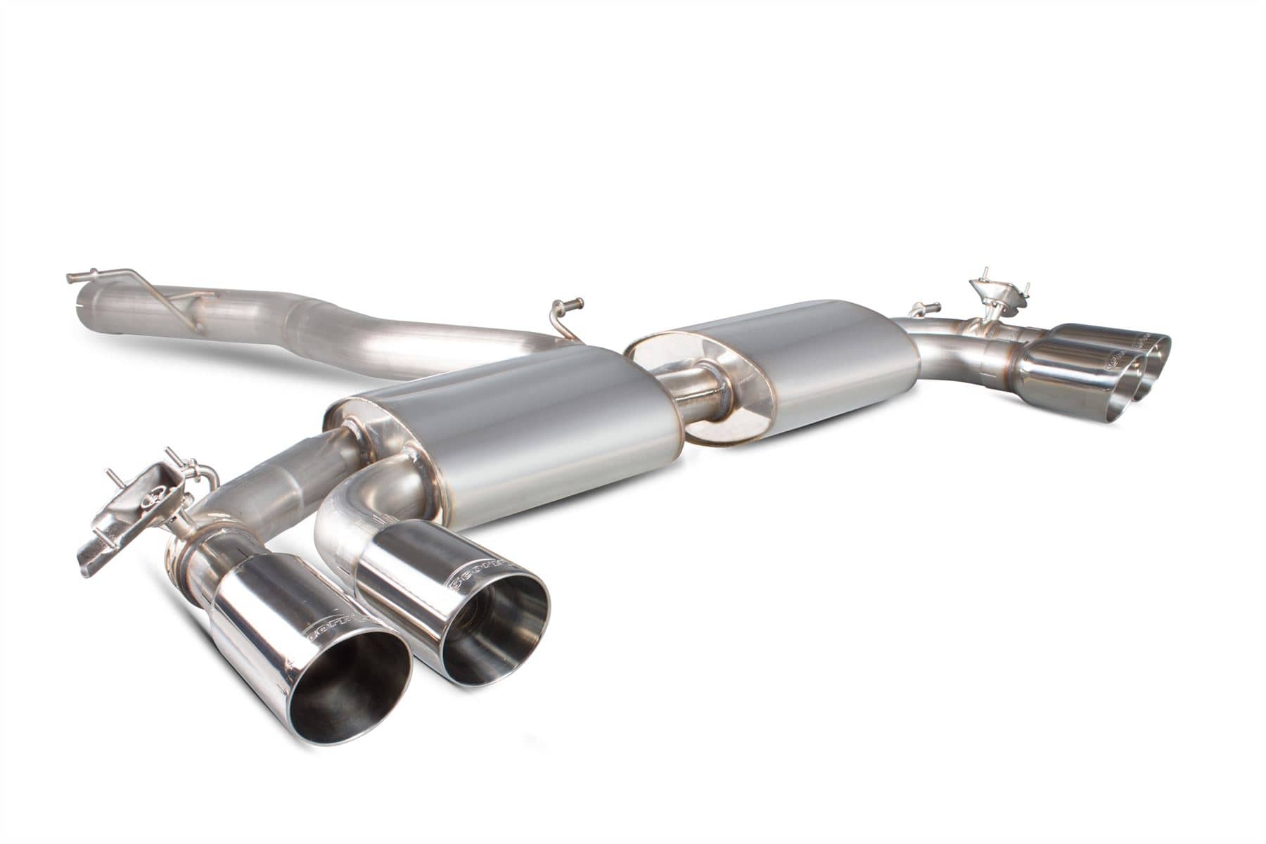 Scorpion Exhaust Non-res GPF-back system & electronic valves Audi SQ2 2019-2021