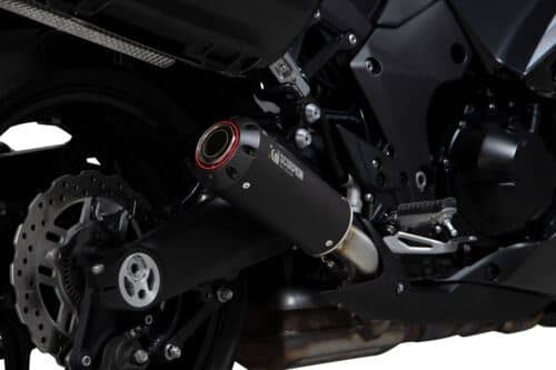 Scorpion Exhaust Red Power Slip-on Black Ceramic Kawasaki Z1000 SX 2014-2016-PKA108BCER