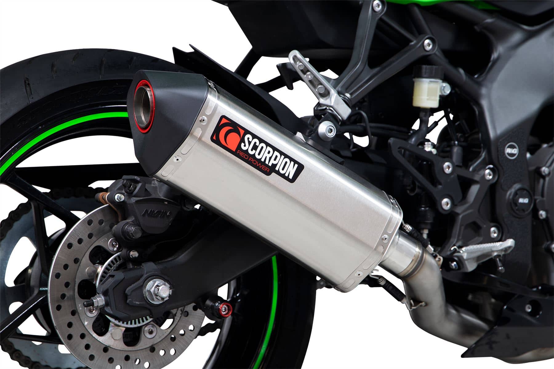 Scorpion Brushed Stainless Full Exhaust Sys Kawasaki Ninja ZX-25R 20-22-RKA140SYSSEO