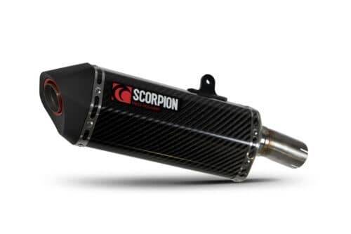 Scorpion Exhaust Serket Parallel Slip-on Carbon Fibre Honda CB 1000R 2018-2020