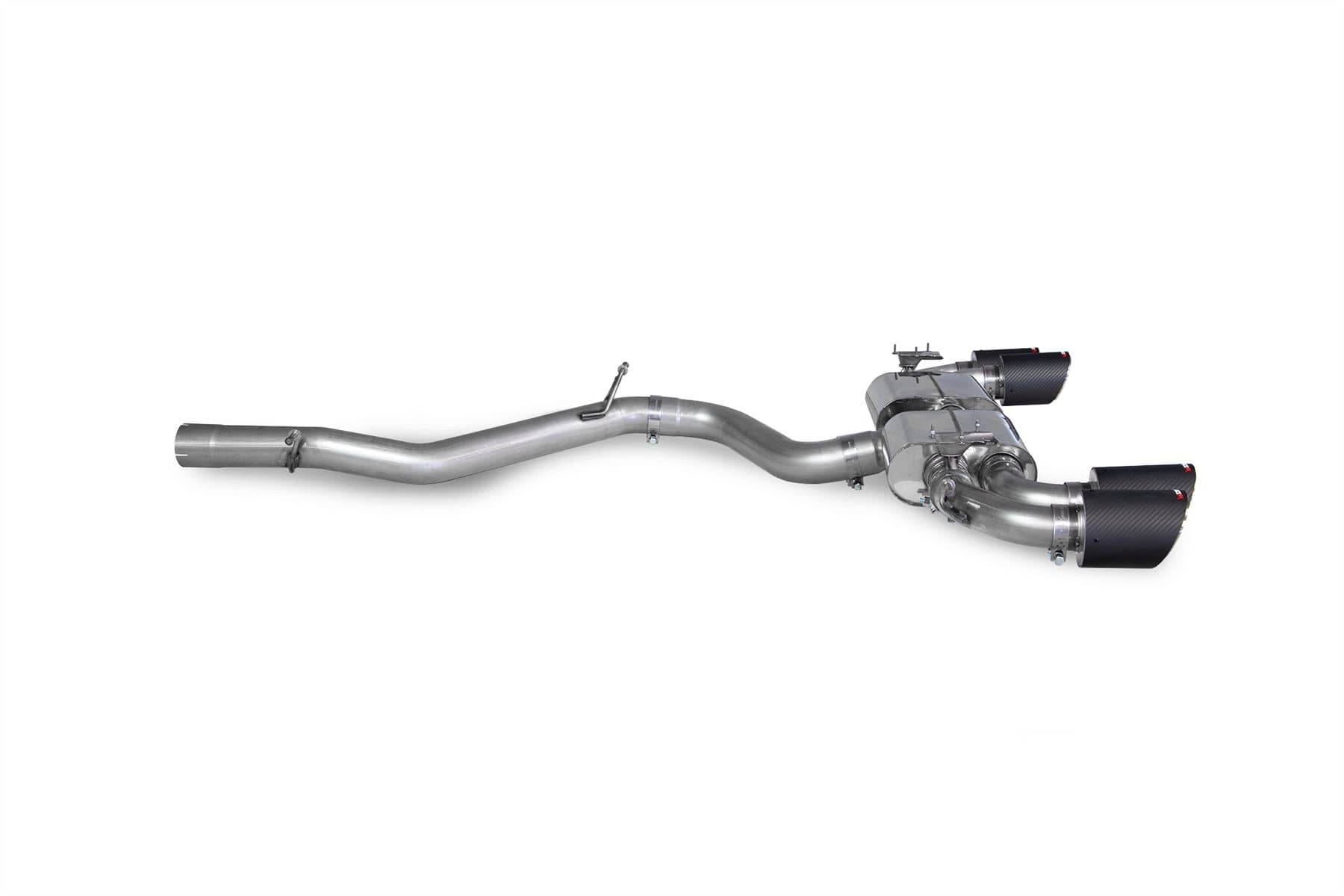 Scorpion Exhaust Non-res cat-gpf back with valves Audi S3 8Y Sportback 2020-2021-SAUS093CF