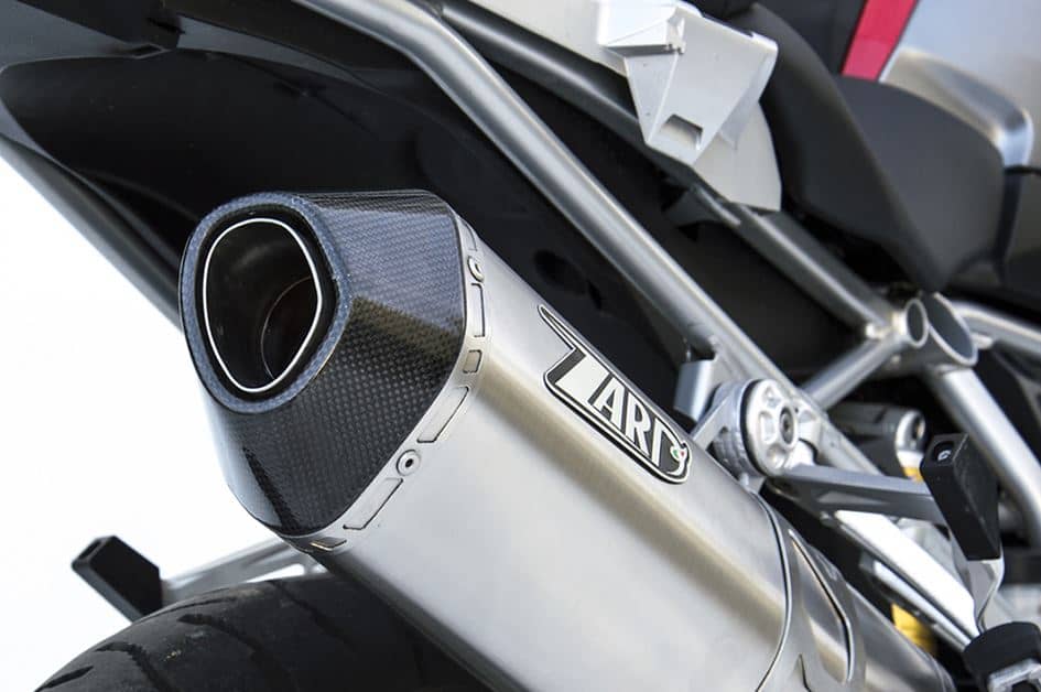 Zard Exhaust Stainless Steel Slip-On BMW R1200GS Penta-R 2013-2018-ZBMW521SSR
