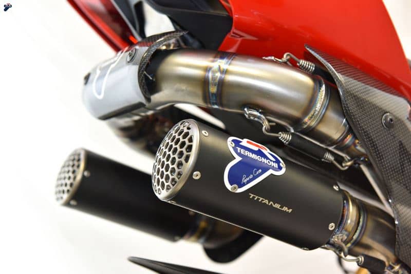 Termignoni RHT Titanium Exhaust Full Race System Ducati Panigale V4-R-S 2018-22-D20009400-1