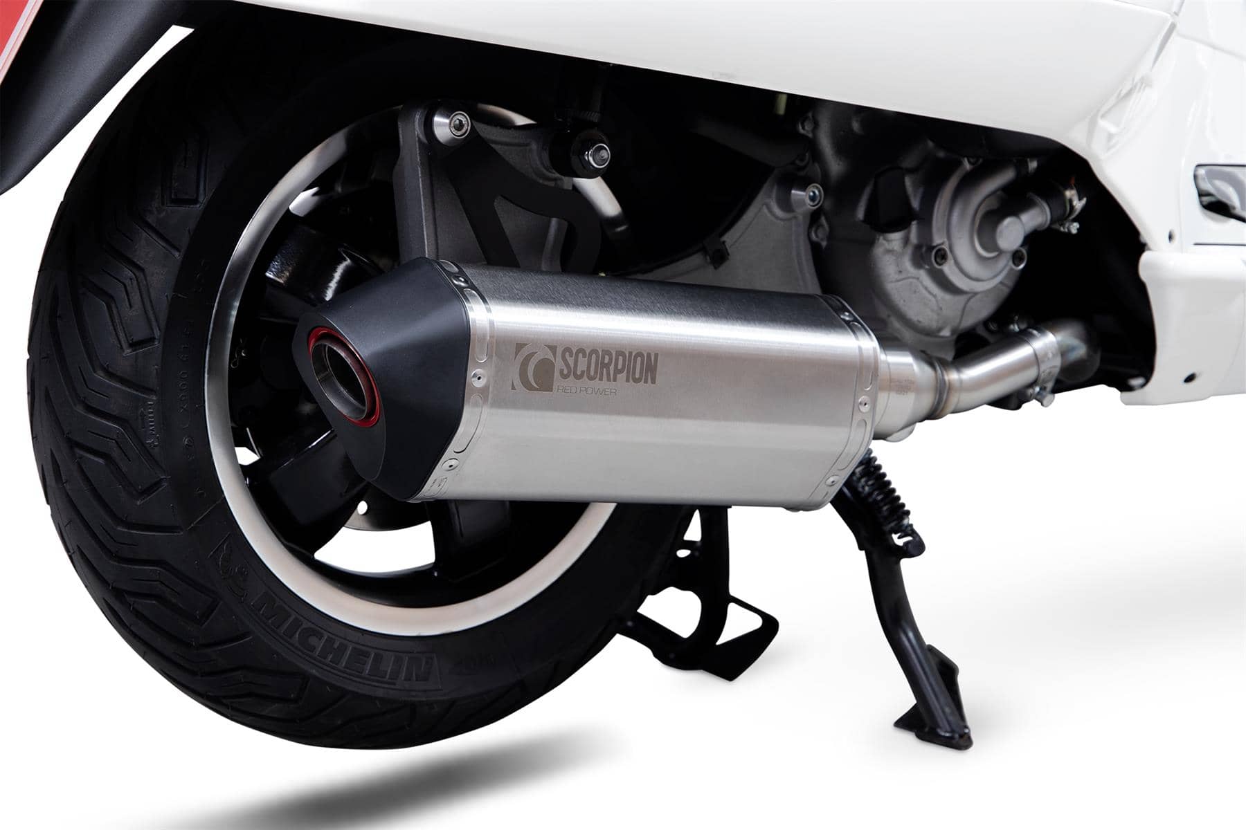 Scorpion Serket Exhaust Stainless Steel Half system Vespa GTS 300 Euro 5 20-22-RVE220SEO