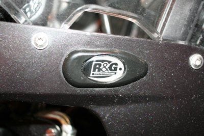 R&G Mirror Blanking Plates Black BMW S1000RR 2010 - 2018-MBP0002BK