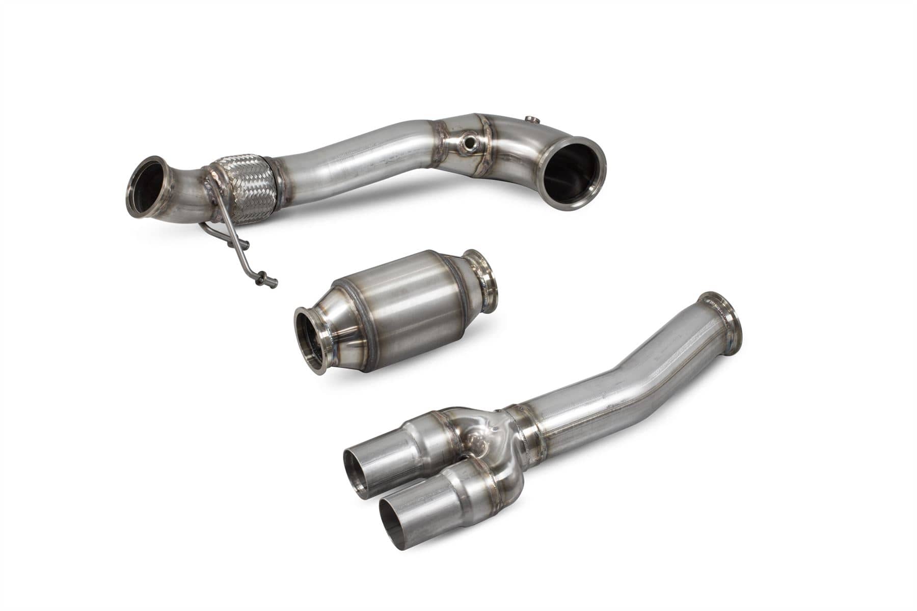 Scorpion Exhaust Turbo Downpipe Sports Cat Audi RS3 8V Facelift 17-18-SAUX079