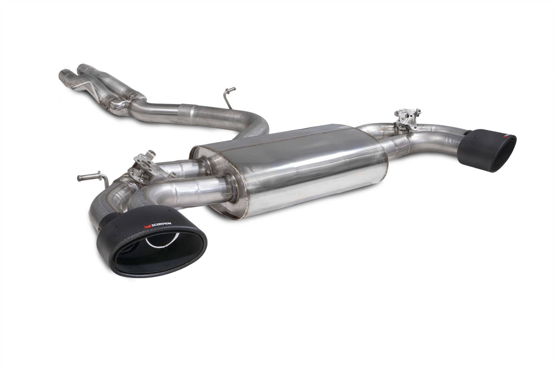 Scorpion Exhaust Non-Res GPF-Back System (Valved) Audi RS3 8V GPF Model 17-20