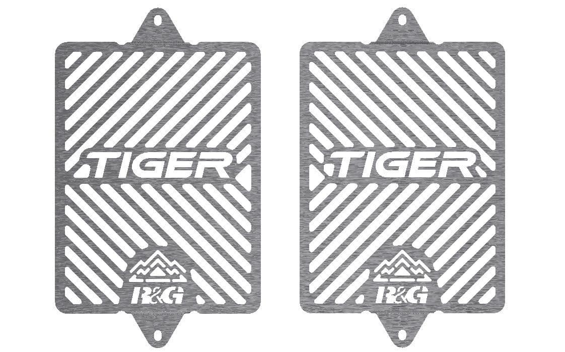 R&G Radiator Guards Stainless Steel (Branded Pair) Triumph Tiger 850 Sport 2021